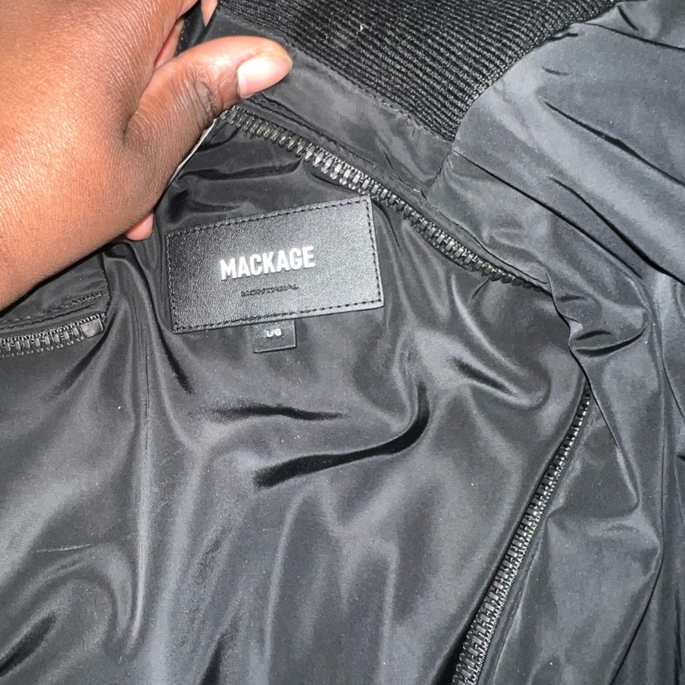 Black coat